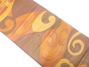 荒波模様織り出し 袋帯